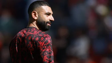 محمد صلاح لاعب ليفربول الإنجليزي والمنتخب الوطني