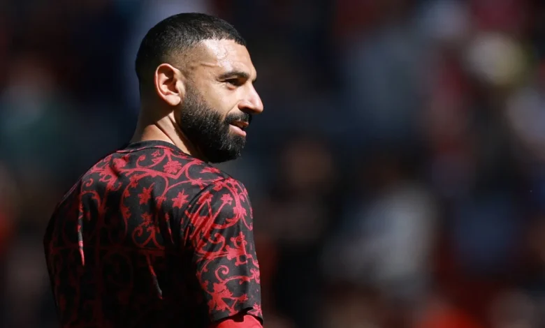 محمد صلاح لاعب ليفربول الإنجليزي والمنتخب الوطني