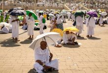الإجهاد والحر أثناء الحج