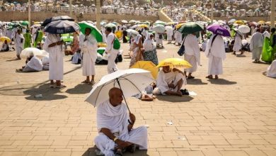الإجهاد والحر أثناء الحج