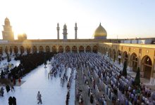 صلاة عيد الأضحى في مسجد الكوفة الكبير - أرشيفية