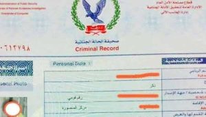هل تحتاج إقامة الفري زون في الإمارات إلى فيش جنائي؟.. إليك التفاصيل 3 صحيفة الحالة الجنائية - الفيش