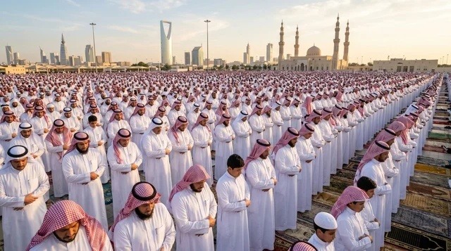أماكن صلاة عيد الأضحى للمصريين في السعودية.. أبرز الساحات والمساجد الكبرى 1 أماكن صلاة عيد الأضحى للمصريين في السعودية