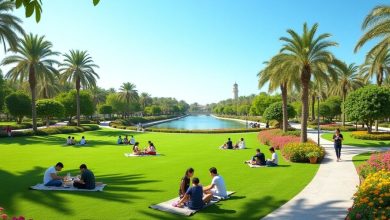 حديقة في الرياض