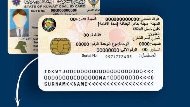 البطاقة المدنية في الكويت 2026