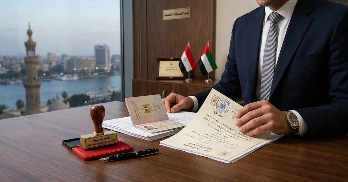 توثيق شهادة الماجستير في الإمارات 2026.. خطوات إنهاء الإجراءات والمستندات المطلوبة 3 توثيق الأوراق الرسمية - تعبيرية