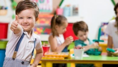 التسجيل في رياض الأطفال - تعبيرية