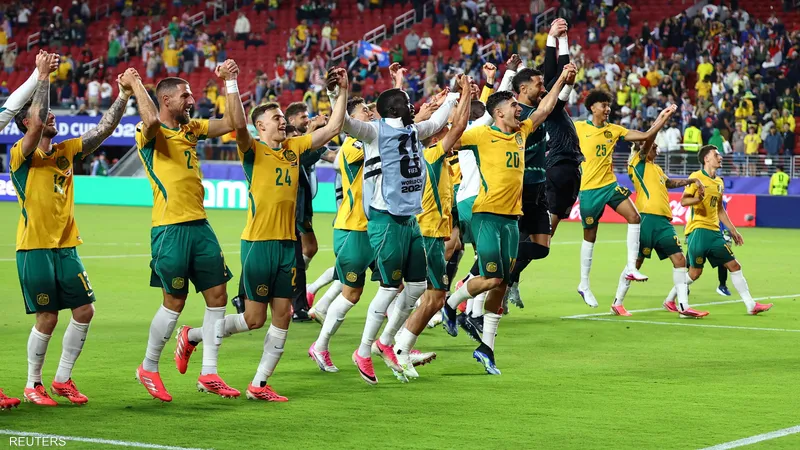 لاعبو منتخب أستراليا