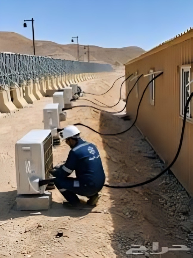 عقد عمل مساعد تكييف في السعودية