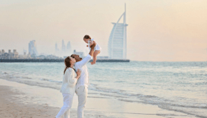 إقامة الأسرة في الإمارات خلال الصيف
