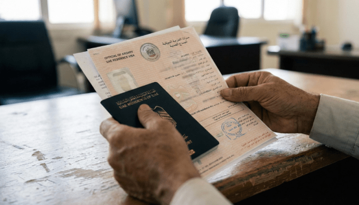 انتهاء الإقامة الإماراتية أثناء الإجازة