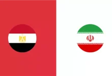 موعد مباراة مصر وإيران