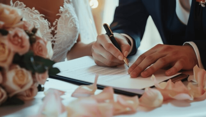 الزيارة العائلية إلى السعودية.. هل يلزم توثيق قسيمة الزواج بالكامل في يوم واحد؟ 1 توثيق قسيمة الزواج للزيارة العائلية
