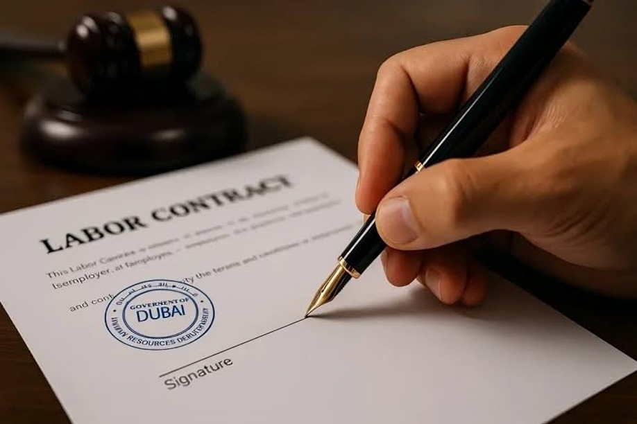 أسرع طريقة لتوثيق أوراق العمل في الإمارات.. من استخراج المستند إلى استلامه 2 توثيق أوراق العمل في الإمارات