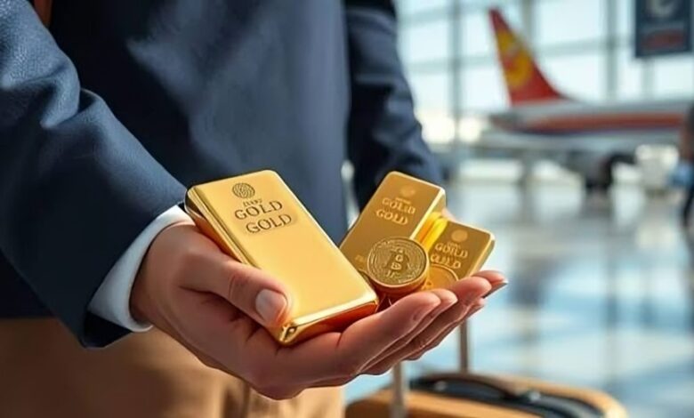 نقل الذهب والمجوهرات إلى الخليج