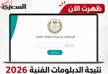 نتيجة الدبلومات الفنية 2026 برقم الجلوس.. اعتماد رسمي ونسبة النجاح 68.69% 2 نتيجة الدبلومات الفنية 2026