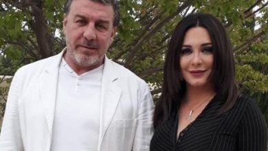تطورات الحالة الصحية للفنان وائل رمضان.. سلاف فواخرجي تكشف التفاصيل 5 سلاف فواخرجي وزوجها وائل رمضان