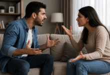 كيف يتعامل المغترب مع الخلافات الزوجية أثناء السفر؟.. نصائح للحفاظ على استقرار الأسرة 3 الخلافات الزوجية - تعبيرية