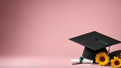 canva medium full shot still life of graduation hat MAGIb Hnukc