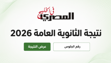 رابط نتيجة الثانوية العامة 2026 برقم الجلوس.. خطوات الاستعلام فور اعتمادها 6 نتيجة الثانوية العامة 2026