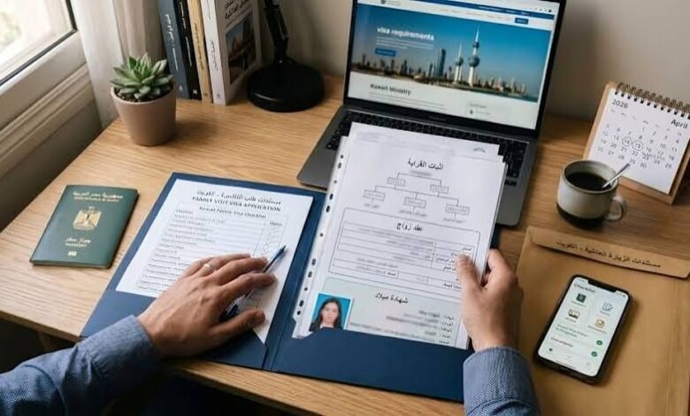 إرفاق جواز سفر الزوجة مع طلب زيارة الأبناء