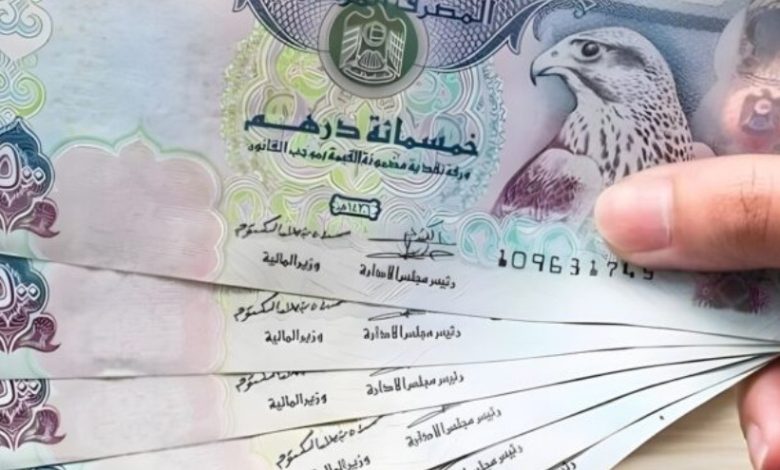 استقرار سعر الدرهم الإماراتي أمام الجنيه اليوم.. تعرّف على أسعار البنوك 1 الدرهم 1