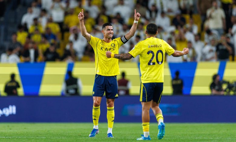 لاعبو النصر السعودي