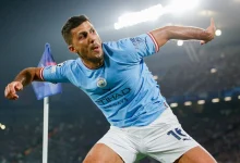 رودري لاعب مانشستر سيتي الإنجليزي