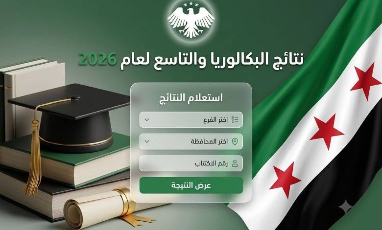 موعد نتائج البكالوريا 2026 في سوريا.. آخر تحديث رسمي ورابط التطبيق المعتمد 1 761858733 903489506137785 498808982282507207 n