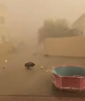 عاصفة العين الإمارات