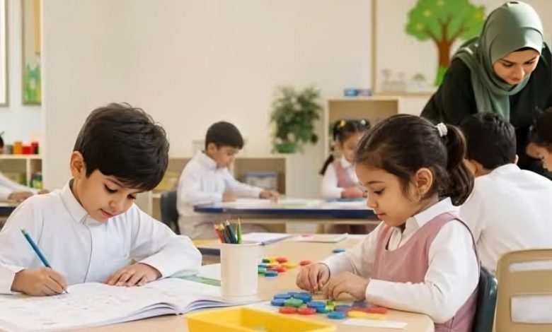 شهادة تحديد مستوى الصف الأول الابتدائي
