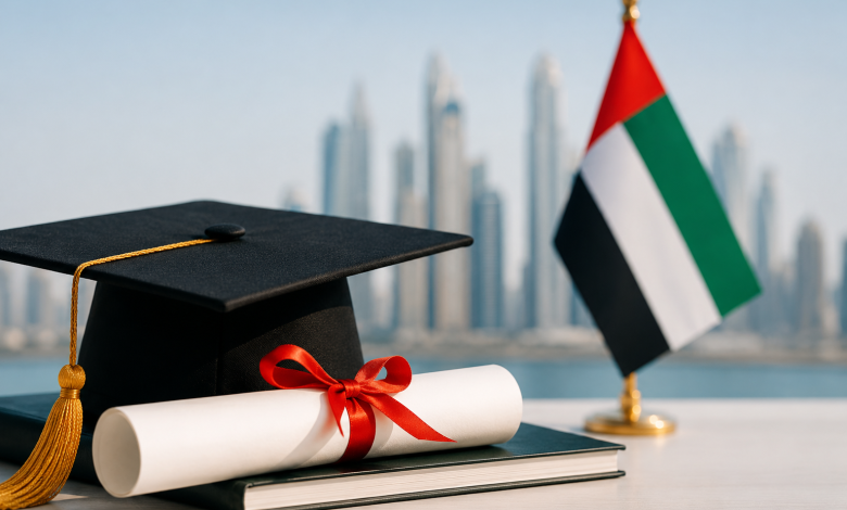 معادلة شهادة البكالوريوس في الإمارات عبر «DataFlow».. تجربة الحصول على الاعتراف في أيام 1 ChatGPT Image Aug 1 2026 09 49 36 AM