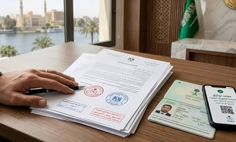 رسوم توثيق التوكيل الصادر من القنصلية المصرية بعد وصوله إلى مصر.. الخطوات والمستندات المطلوبة 1 خطوات تصديق التوكيل من القنصلية السعودية