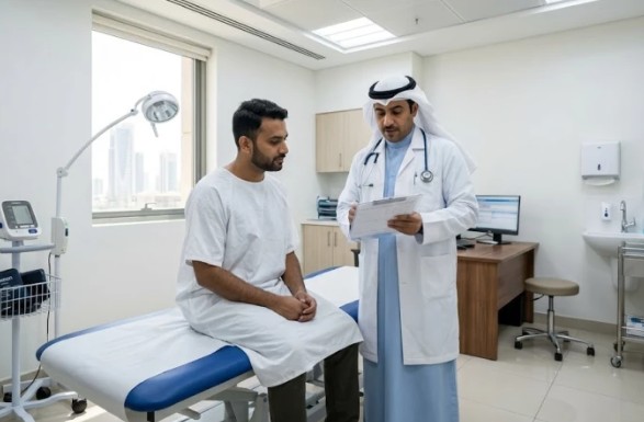 الأوراق المطلوبة للكشف الطبي للعمل في السعودية 2026.. وهل تطعيم الالتهاب السحائي إلزامي؟ 1 الكشف