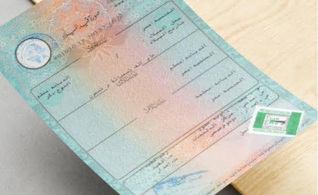 ولادة طفل مصري في الخليج.. من شهادة الميلاد إلى جواز السفر والإقامة 2 شهادة
