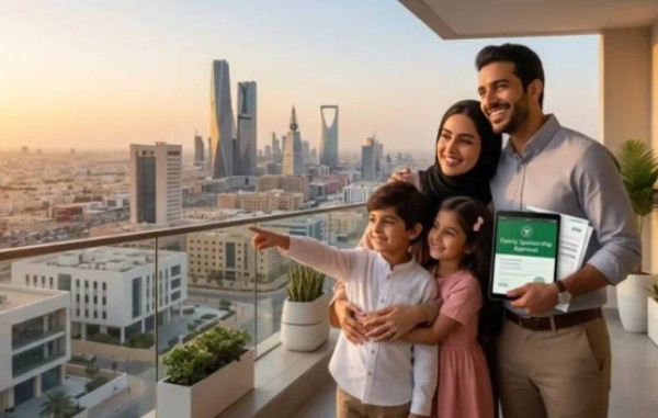 زيارة عائلية للزوجة والطفلة بإقامة شهرية في السعودية.. هل يمكن تقديم الطلب؟ 2 ييي