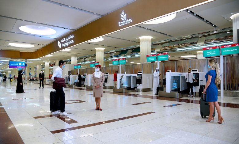 خدمة كليك وسافر في مطار دبي