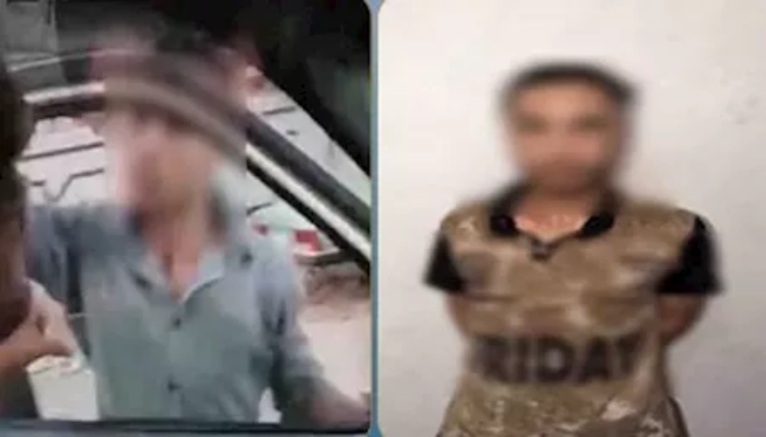 تفاصيل مشاجرة منادٍ للسيارات مع قائد مركبة