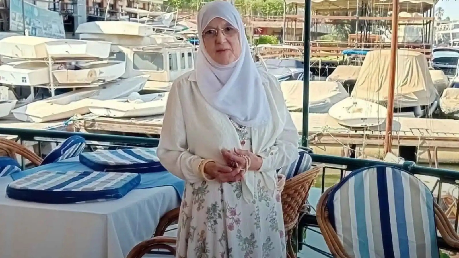 الفنانة المعتزلة شمس البارودي