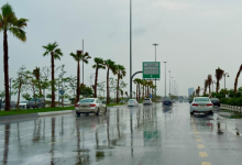 أمطار غزيرة بجازان