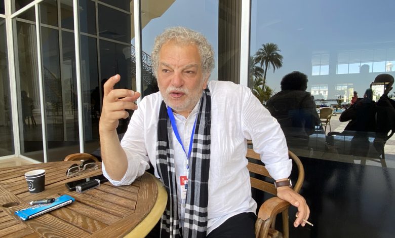 المخرج أشرف فايق رئيس الوفد المصري في مهرجان نينوى