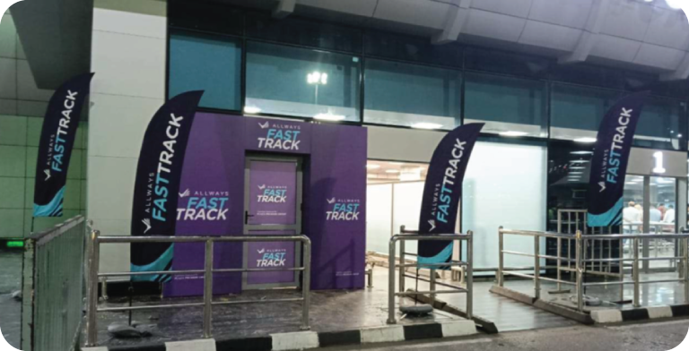 خدمة Fast Track في مطار القاهرة الدولي.. تعرف على الرسوم والفئات المستفيدة 1 ALLWAYS FAST TRACK Cairo Airport terminal1 2