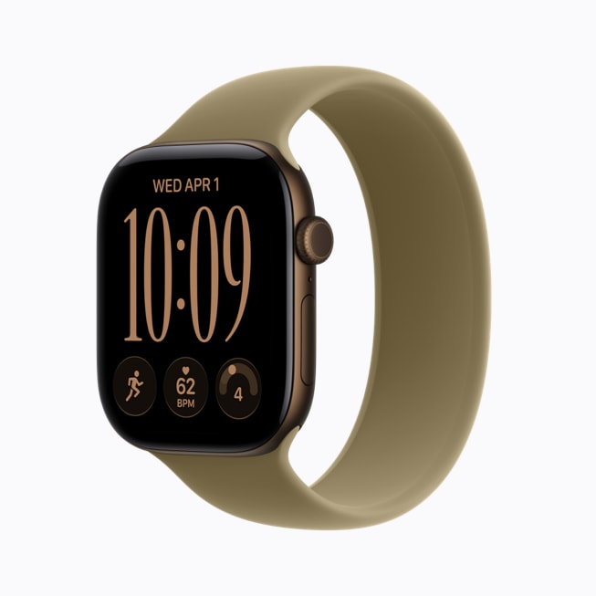 سعر Apple Watch Series 12 في السعودية.. الفئات والمميزات والاختلافات عن الجيل السابق 2 Apple Watch Series 12 Dark Bronze Aluminum with Olive Sport Band 260909 inline.jpg.large
