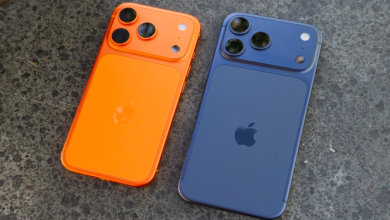 Apple iPhone 17 Pro Cosmic Orange vs Deep Blue 10 1