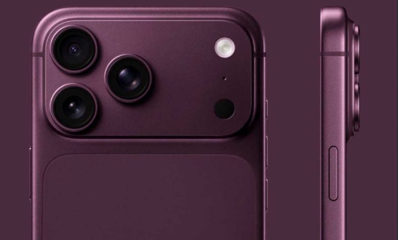آيفون 18 برو.. 7 مفاجآت في التصميم والكاميرا قبل الكشف الرسمي عن الهاتف 1 iphone 18 pro leak dark cherry