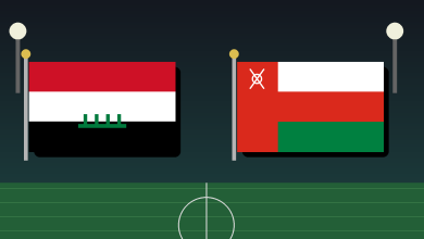 مباراة العراق وعُمان بث مباشر.. أسود الرافدين أمام اختبار لا يحتمل البداية البطيئة 5 iraq oman flags e1790109357100