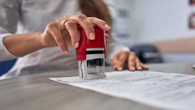 office stamp maker