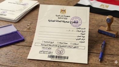 رسالة «يجب الحصول على بصماتك أولا» في مصر الرقمية.. كيف يستخرج المصري في الإمارات صحيفة الحالة الجنائية؟ 7 صحيفة الحالة الجنائية