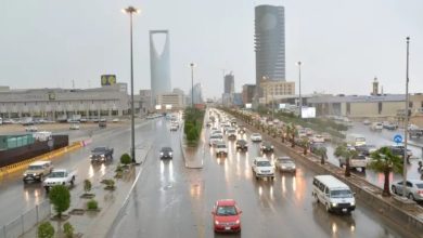 حالة الطقس في السعودية اليوم.. أمطار غزيرة وسيول وبَرَد وتحذيرات حمراء بعدة مناطق 8 أمطار