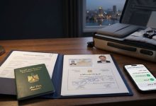 تصريح العمل عند العودة من مصر إلى الإمارات